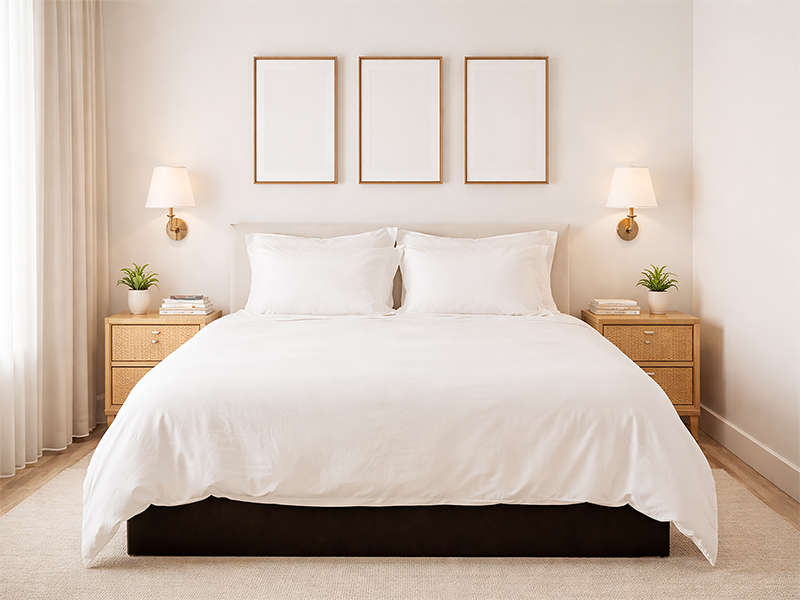 Rey's Fine Linen - Premium Collection - Oxford Duvet Cover Set