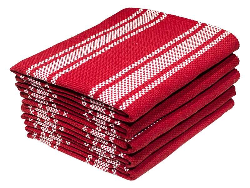 Bunty's Kitchen Towel - Design 2455 - 040x070cms - (05 Pc Pack) - Stripes