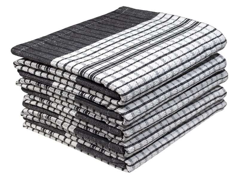 Bunty's Kitchen Towel - Design 2576  - 050x078cms - (05 Pc Pack) - Small Checks