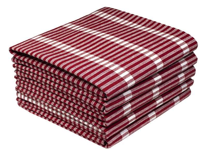 Bunty's Kitchen Towel - Design 2601  - 050x070cms - (05 Pc Pack) - Checks