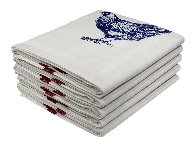 Bunty's Kitchen Towel - Design 2678  - 045x067cms - (05 Pc Pack) - Chicken