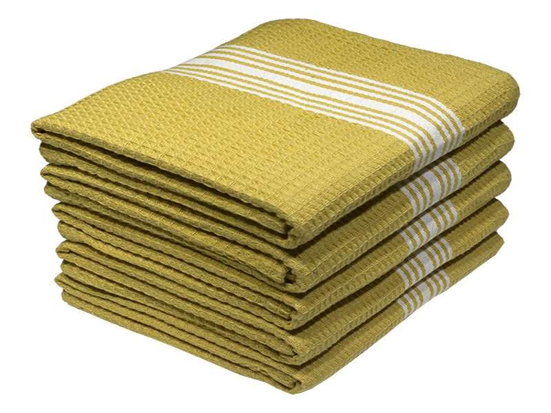 Bunty's Kitchen Towel - Design 2020 - 050x075cms - (05 Pc Pack) - Stripes