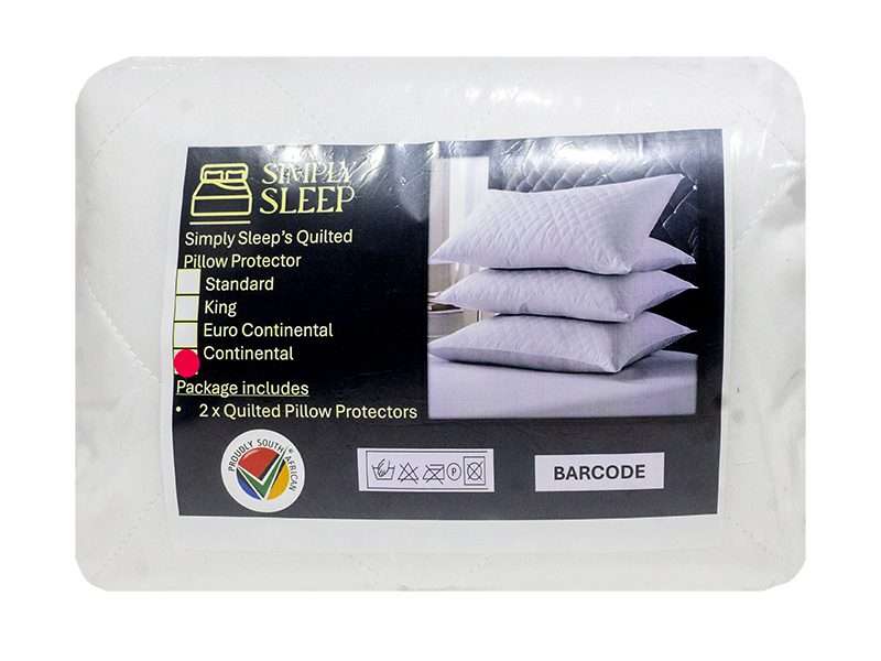 Simply Sleep - Quilted Pillow Protector