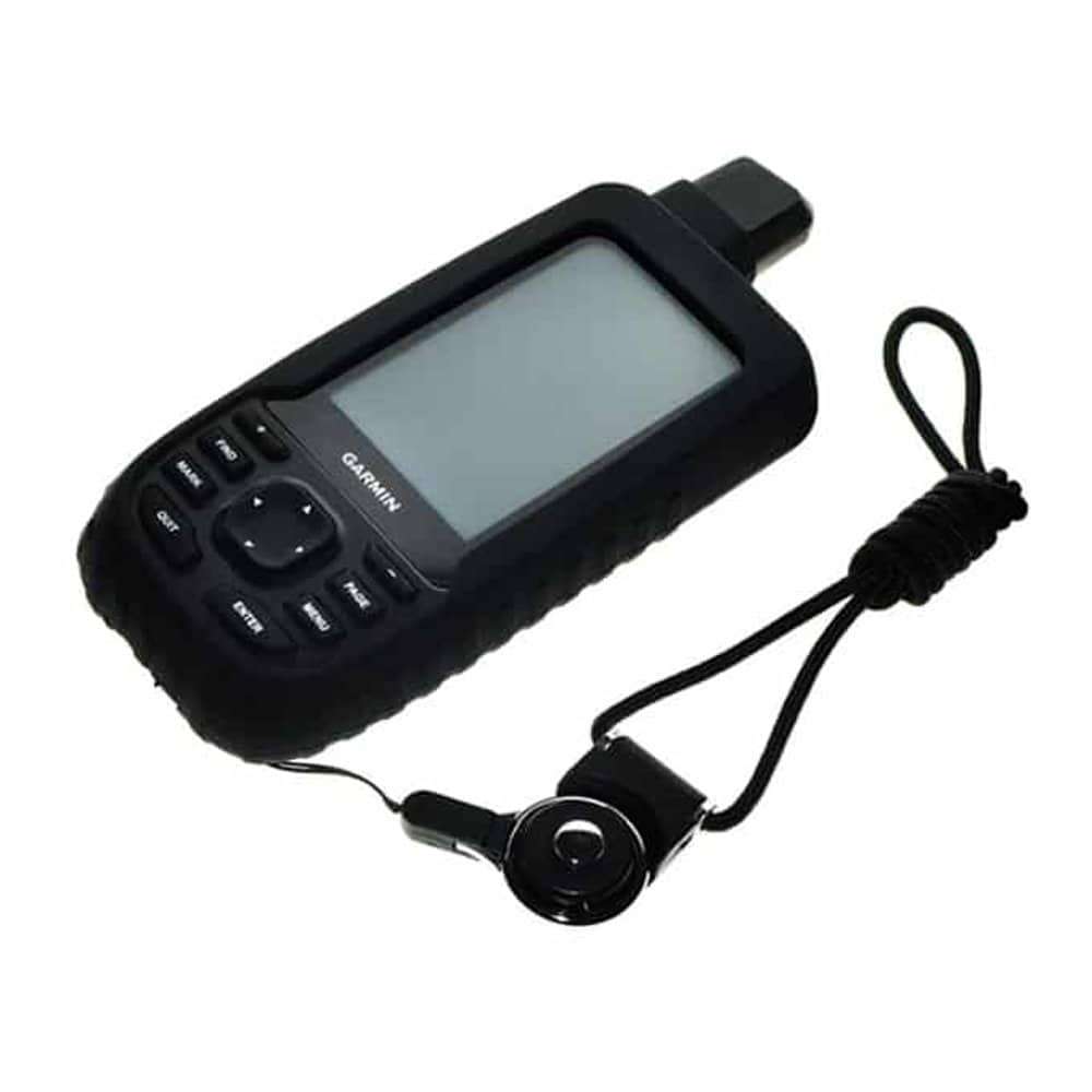 Silicone Case & Detachable Lanyard/ Strap for Garmin GPSMap 66