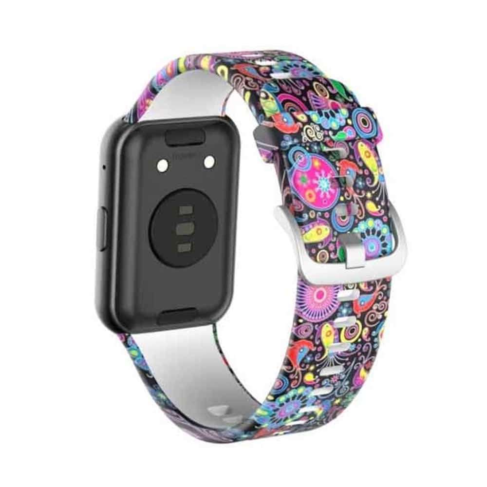 Silicone Band for Huawei Watch Fit - leopard