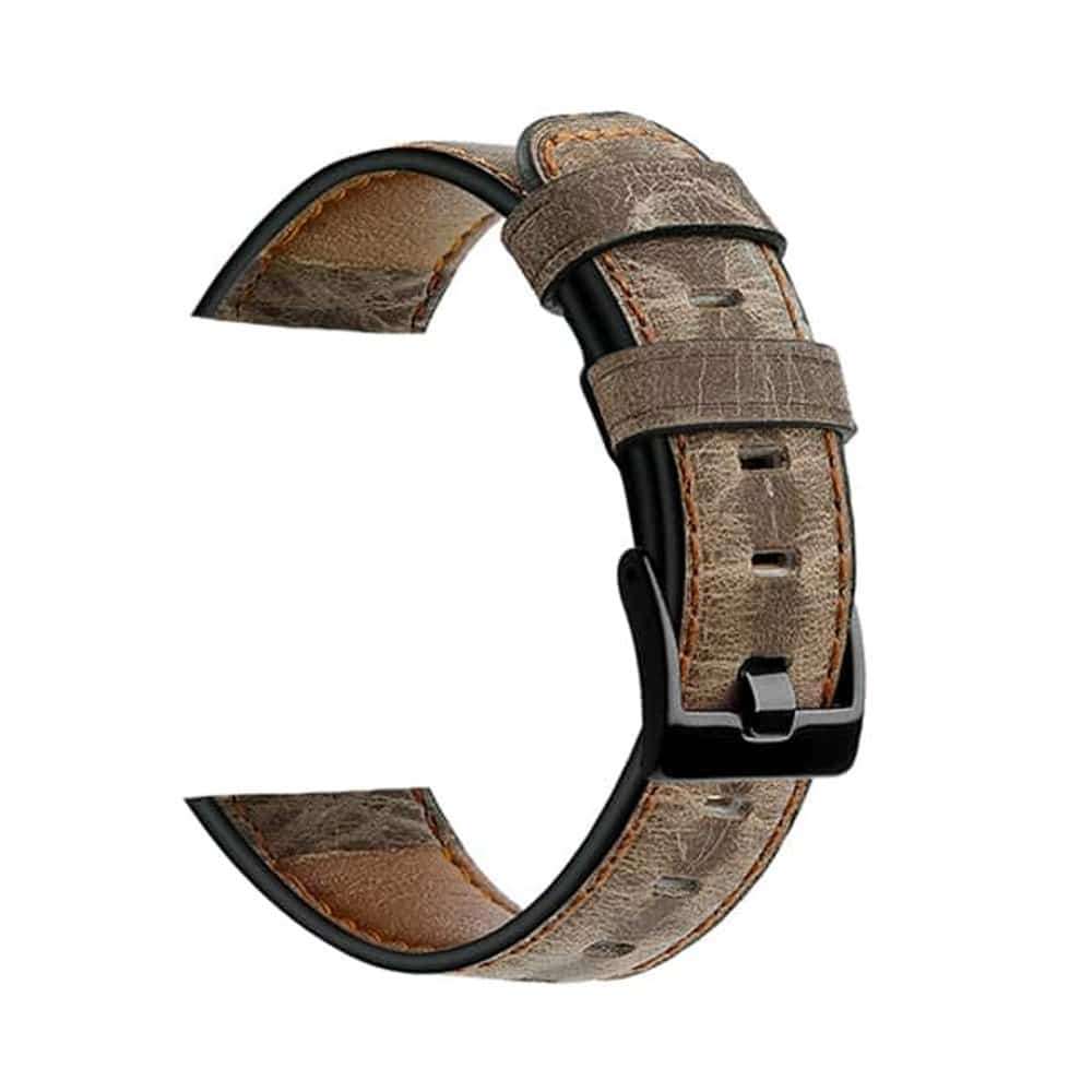 Killer Deals Universal Leather Band Strap 22mm Vintage - Brown
