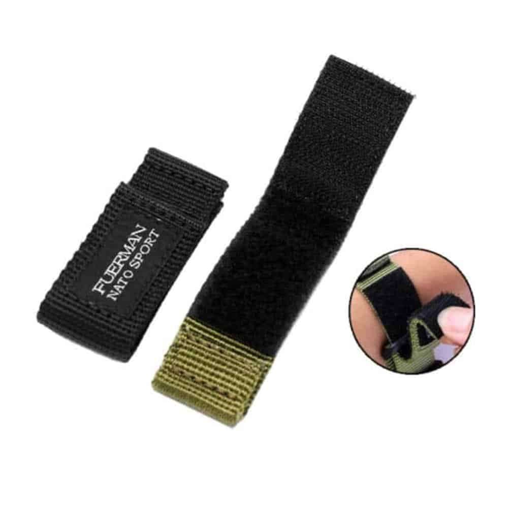 Universal Nylon Replacement Strap 22mm - Black