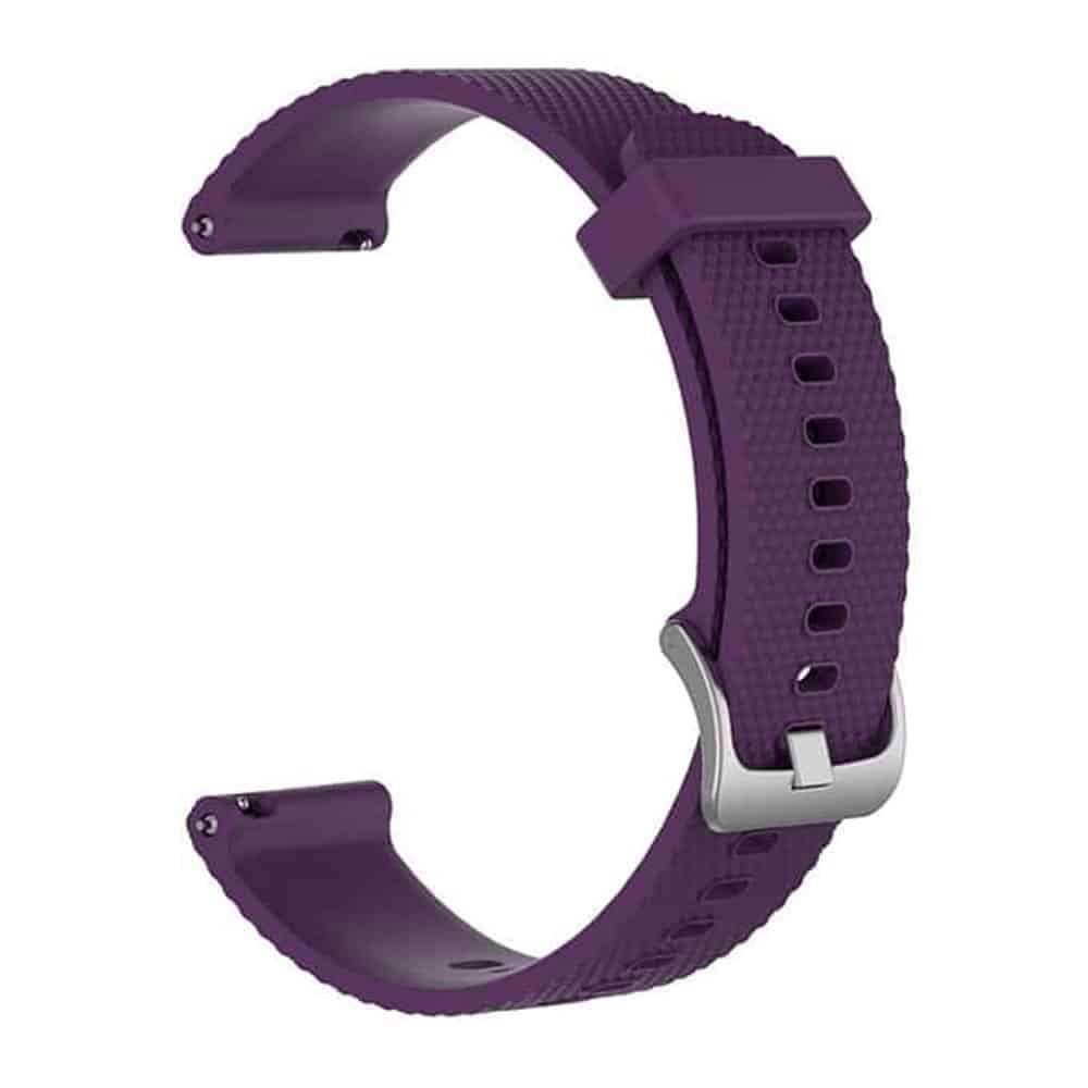 Killer Deals Quick Release 18mm Silicone Strap for Garmin Venu 2S- Purple