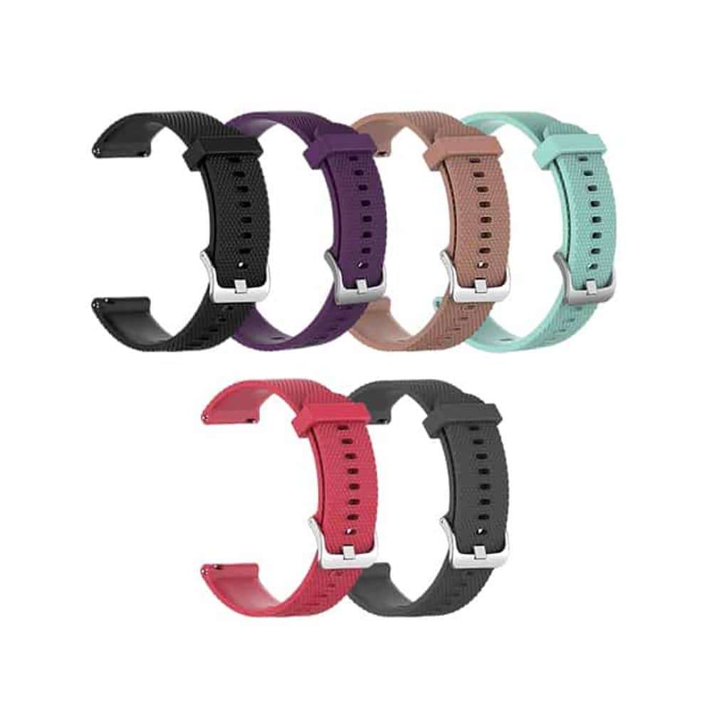 Quick Release 18mm Silicone Strap for Garmin Venu 2S- White