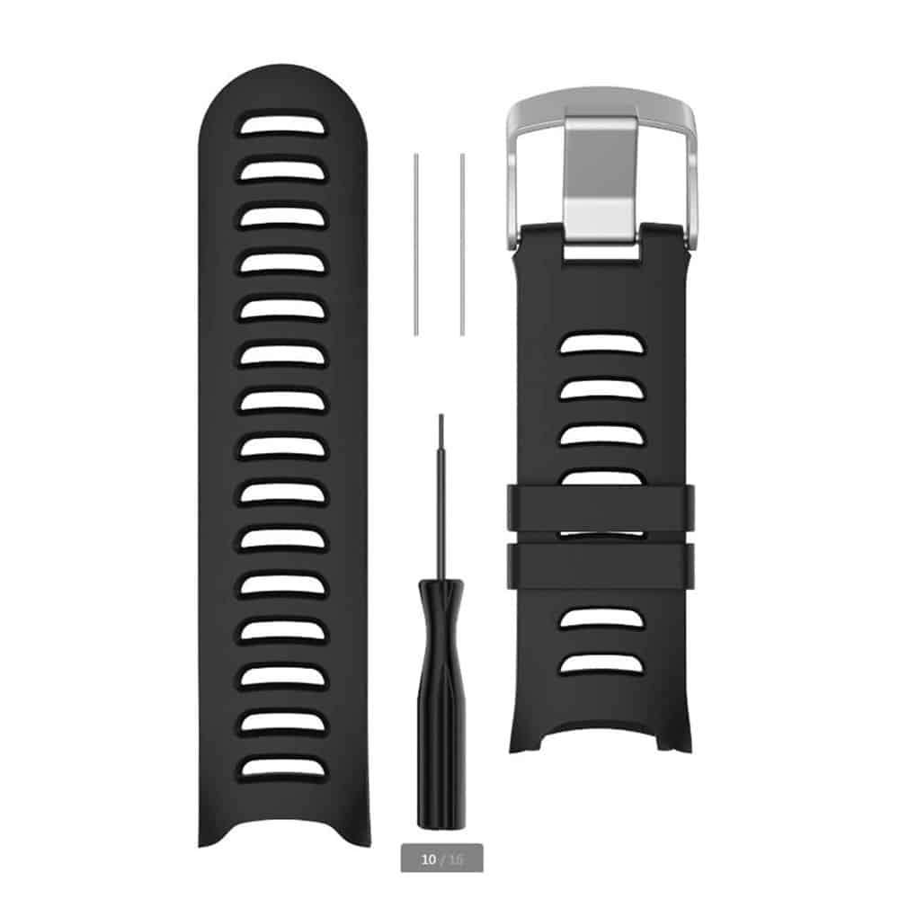 Killer Deals Silicone Strap for Garmin Forerunner 610 - Black