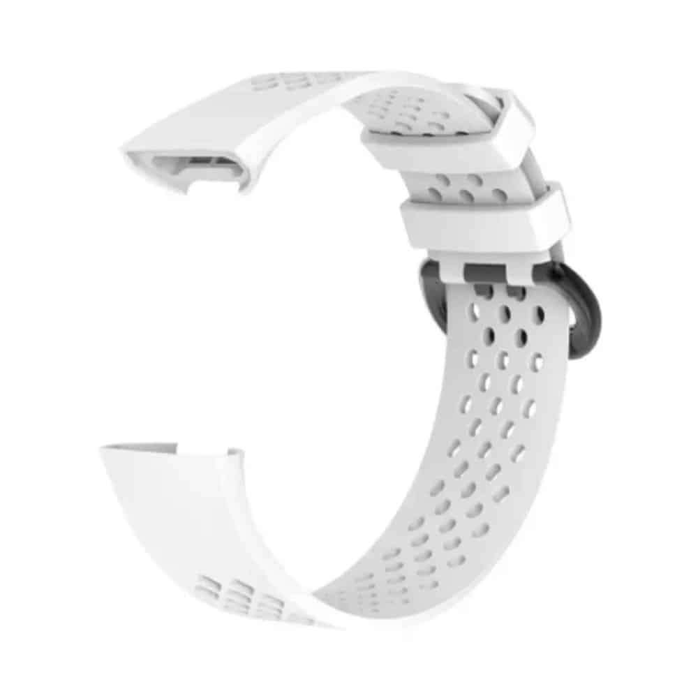 Killer Deals Silicone Band for Fitbit Charge 3(M/L) - White