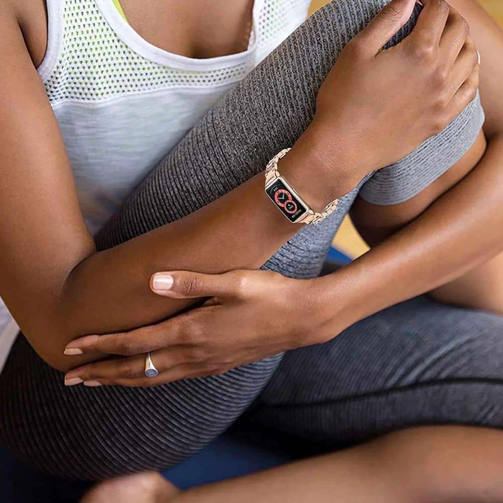 Killer Deals Stainless Steel Strap for Huawei band 6 - Silver + Link removal tool