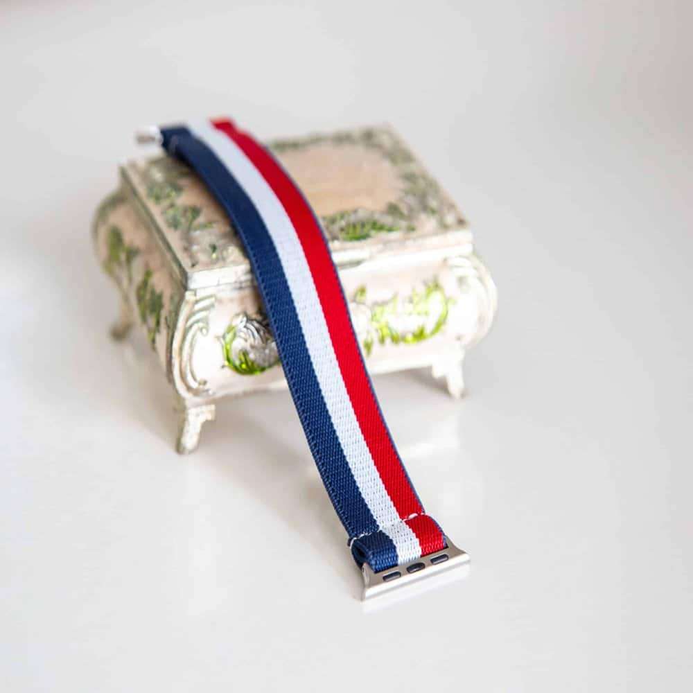 38/40/41mm Apple Watch 6/5/4 nylon strap - 3 stripes (M-L)