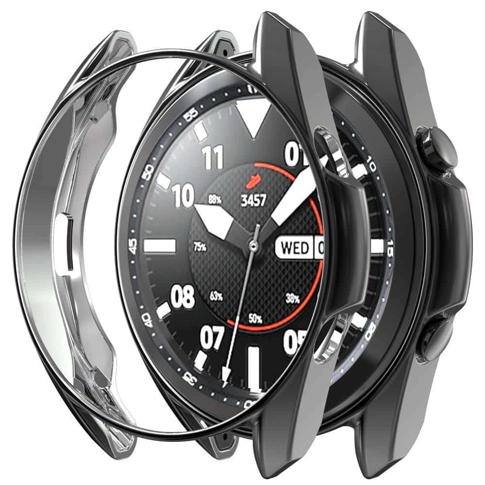 45mm Samsung Galaxy Watch 3 TPU Bump Guard Case - Silver