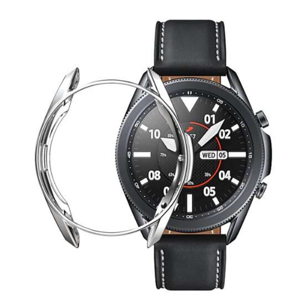 45mm Samsung Galaxy Watch 3 TPU Bump Guard Case - Silver