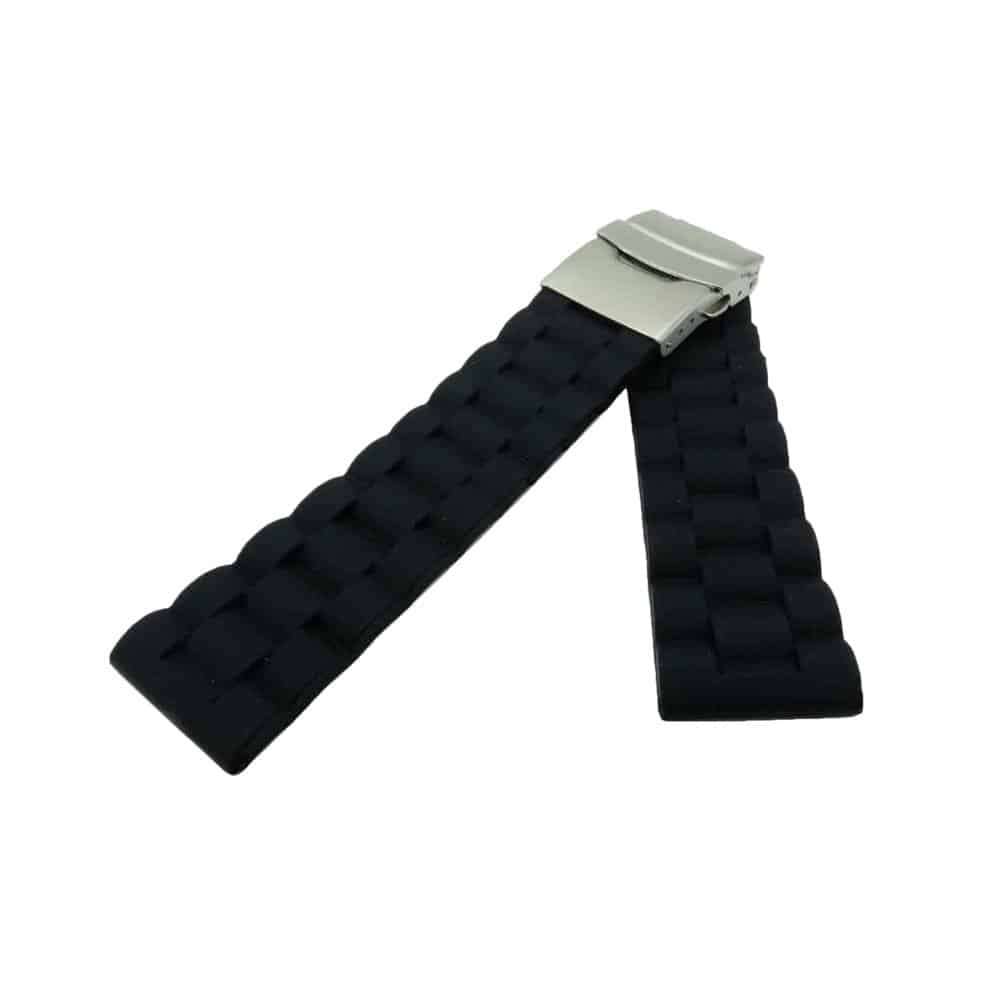 Killer Deals 22mm Universal brand replacement silicone watch strap - Navy (M-L)