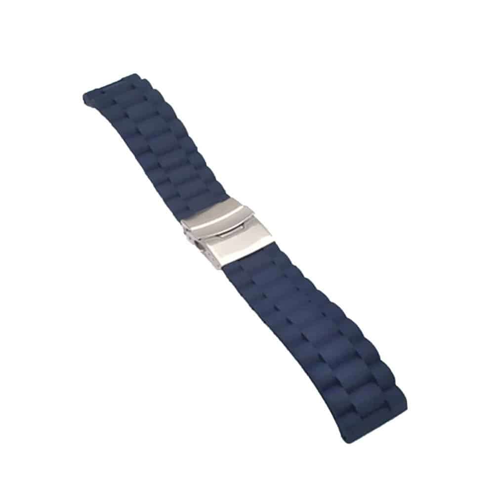 Killer Deals 22mm Universal brand replacement silicone watch strap - Navy (M-L)
