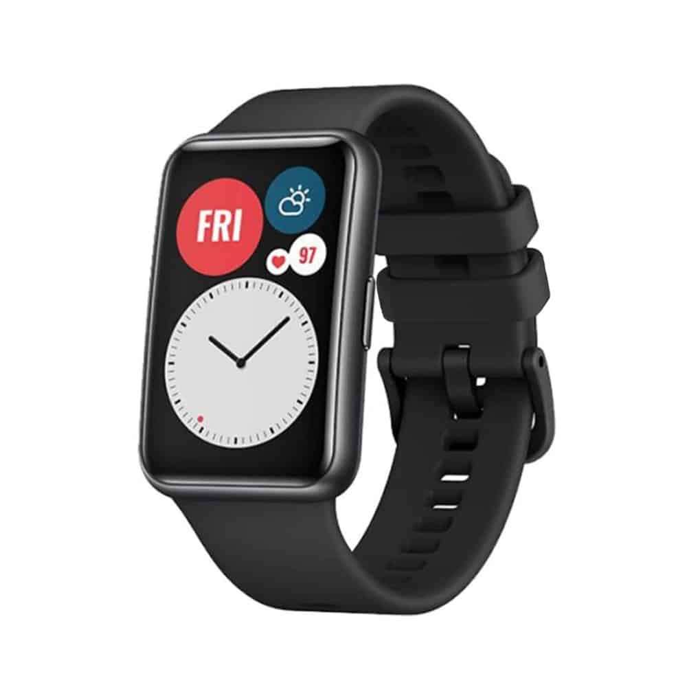 Huawei Watch Fit/Fit Elegant silicone strap - Black