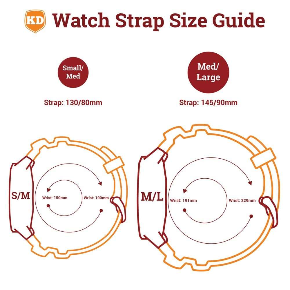 Replacement Silicone Strap for Casio MRW-200H- Black