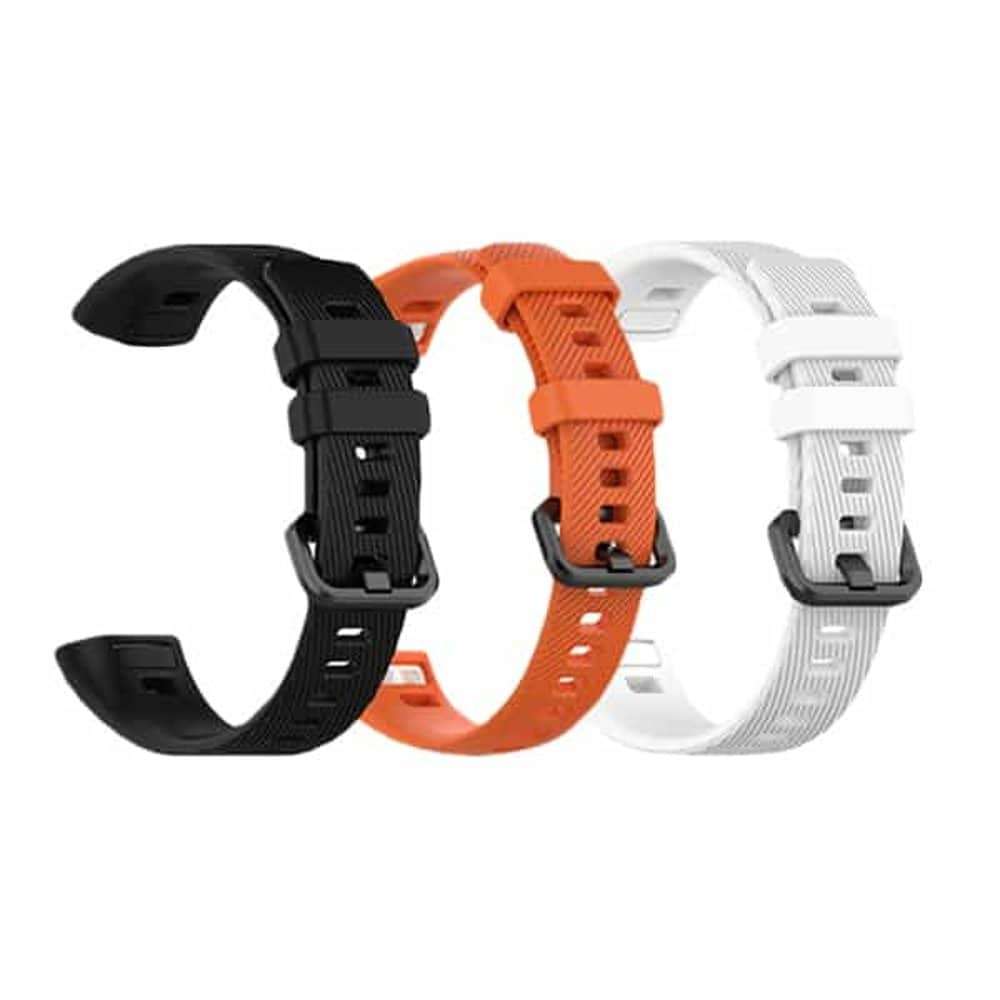 Huawei Band 3/Band 4 Pro silicone strap - White
