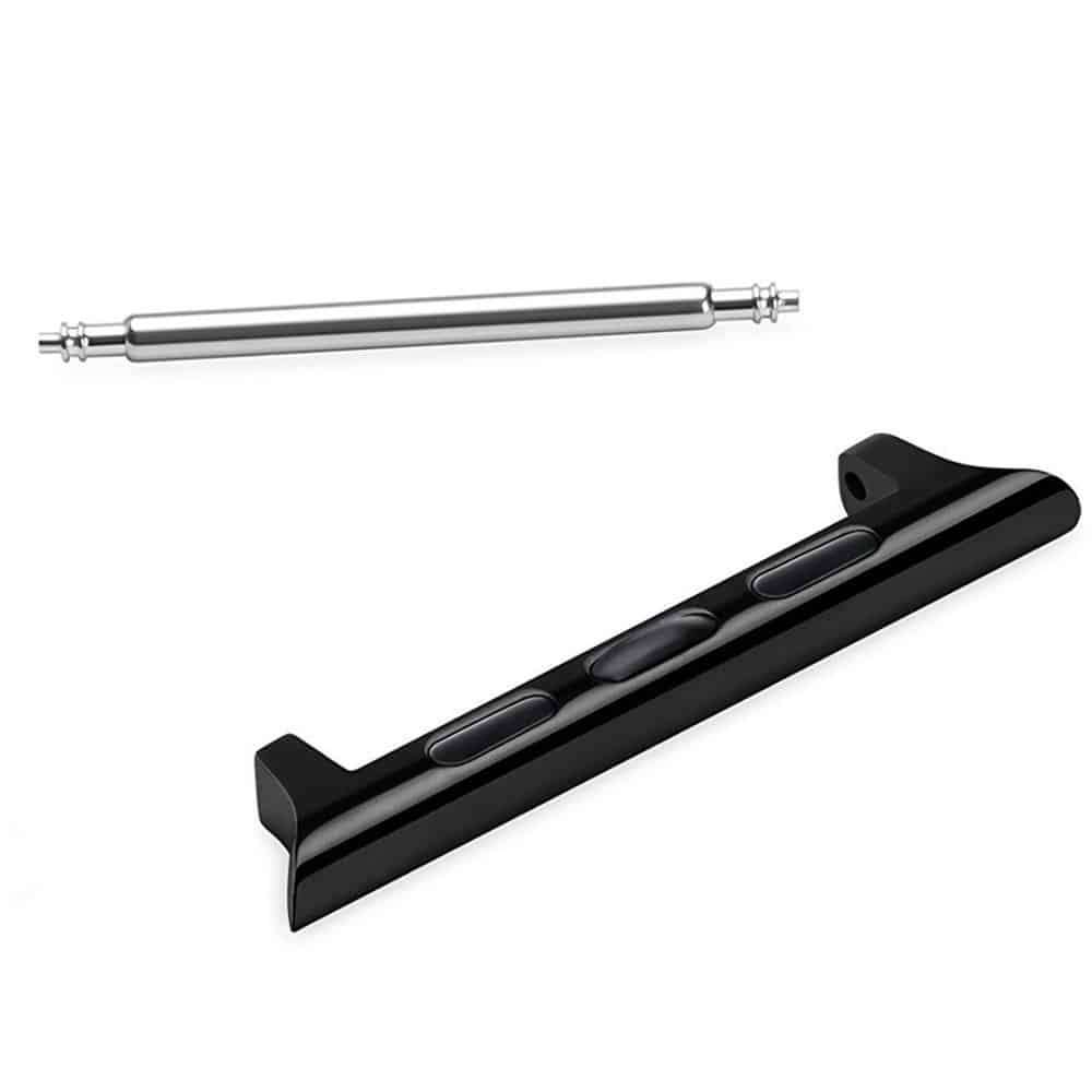 Replacement Lugs for 38/40mm Apple Watch- Black