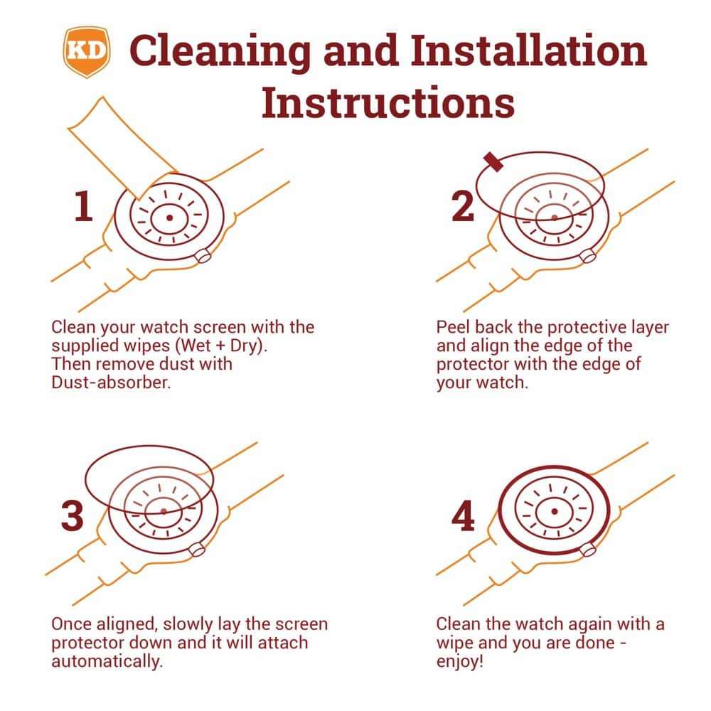 34mm TPU Screen Protector For Samsung Galaxy Watch Active