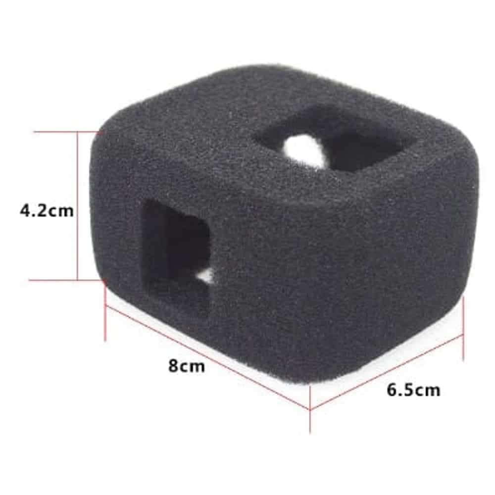 Action Mounts Protective Windproof Sponge Cover for GoPro Hero 7/ Hero 6