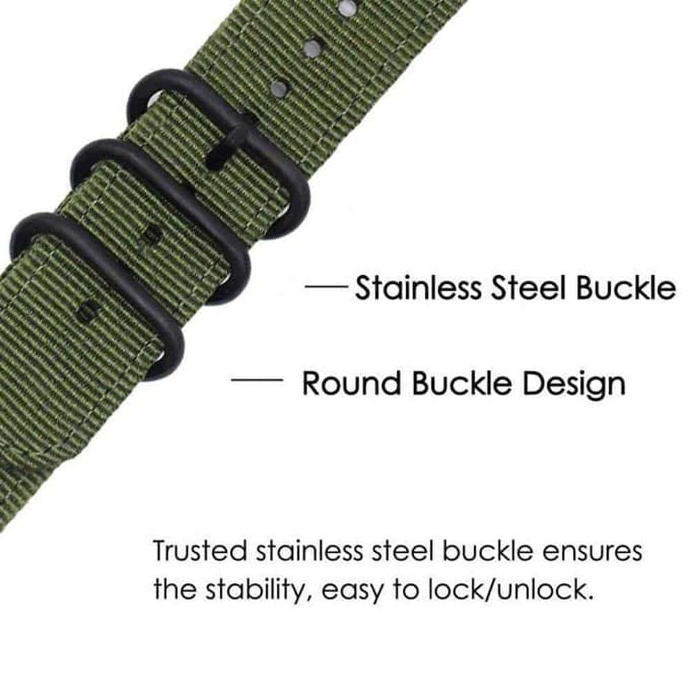 Killer Deals Nylon Replacement Bands 26mm Watch Strap Band Accessory with Pins and removal tools ...