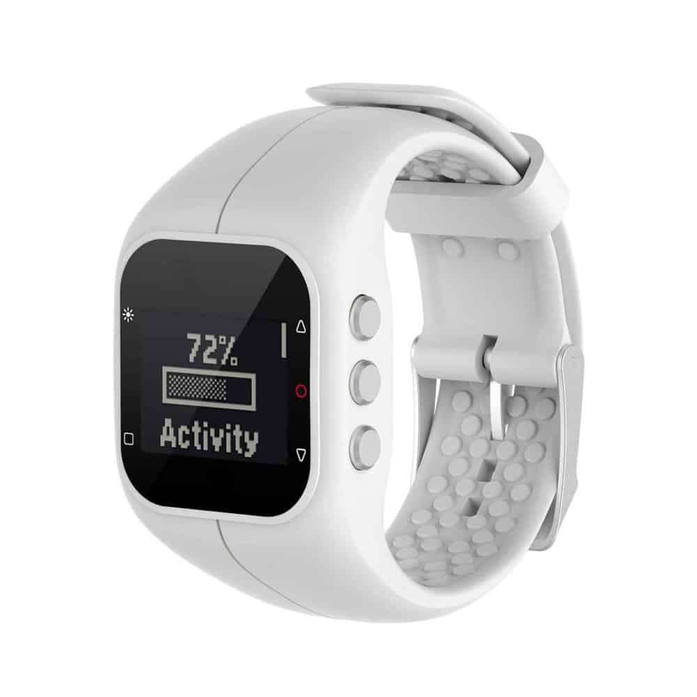 Polar A300 silicone straps combo - Black, Teal, Red