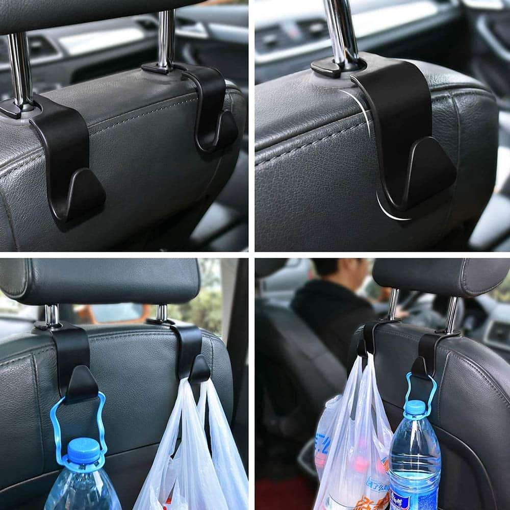 Car Seat Headrest Hook Storage Hanger Holder Organizer- 8 Set