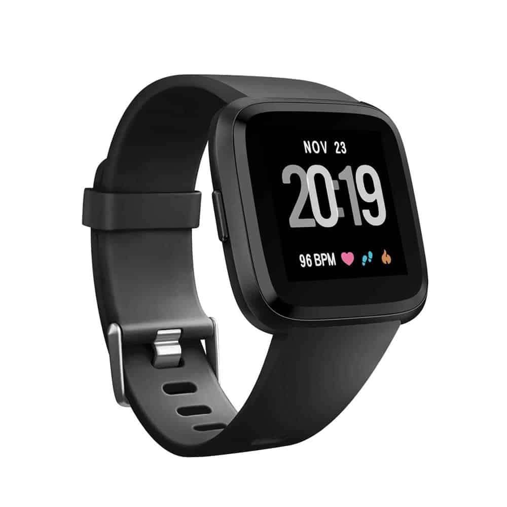 Silicone Strap (S/M) + TPU Protective Case for Fitbit Versa - Combo