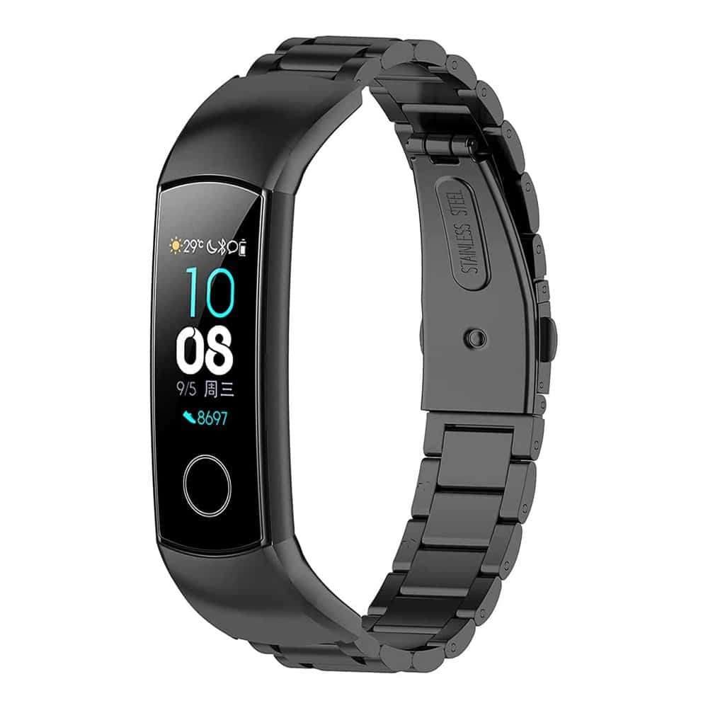 Huawei Honor Band 4/5 stainless steel strap - Silver + Link removal tool