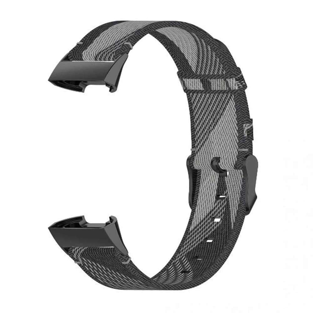 Killer Deals Nylon Band for Fitbit Charge 3/SE/4 - Navy stripe