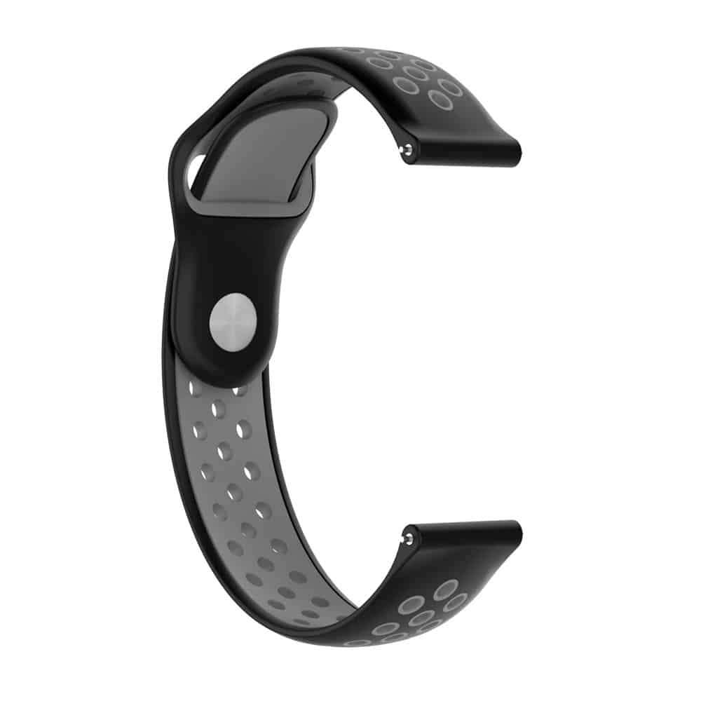 Killer Deals Silicone Strap for Huawei Honor S1/Fit (18mm) - Grey+White