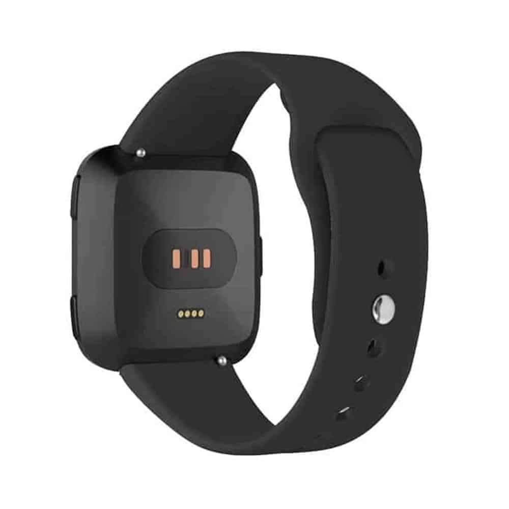 Silicone Strap for Fitbit Versa(M/L) - Grey