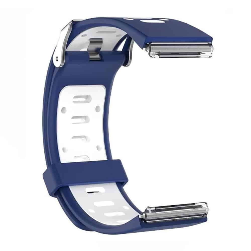 Silicone Band for Fitbit Blaze - Navy+White