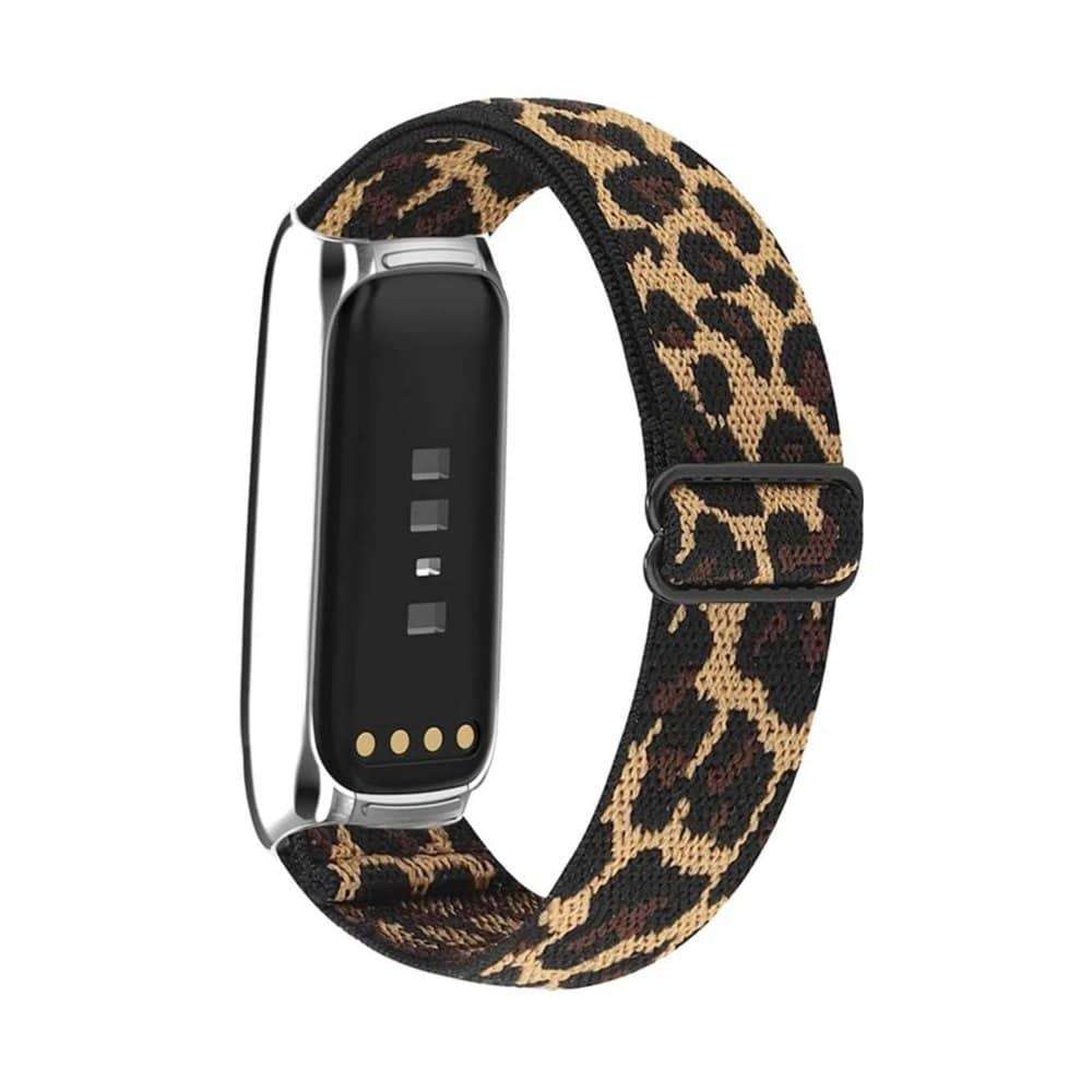 Killer Deals Stretchy Elastic Nylon Strap for Fitbit Luxe- Leopard