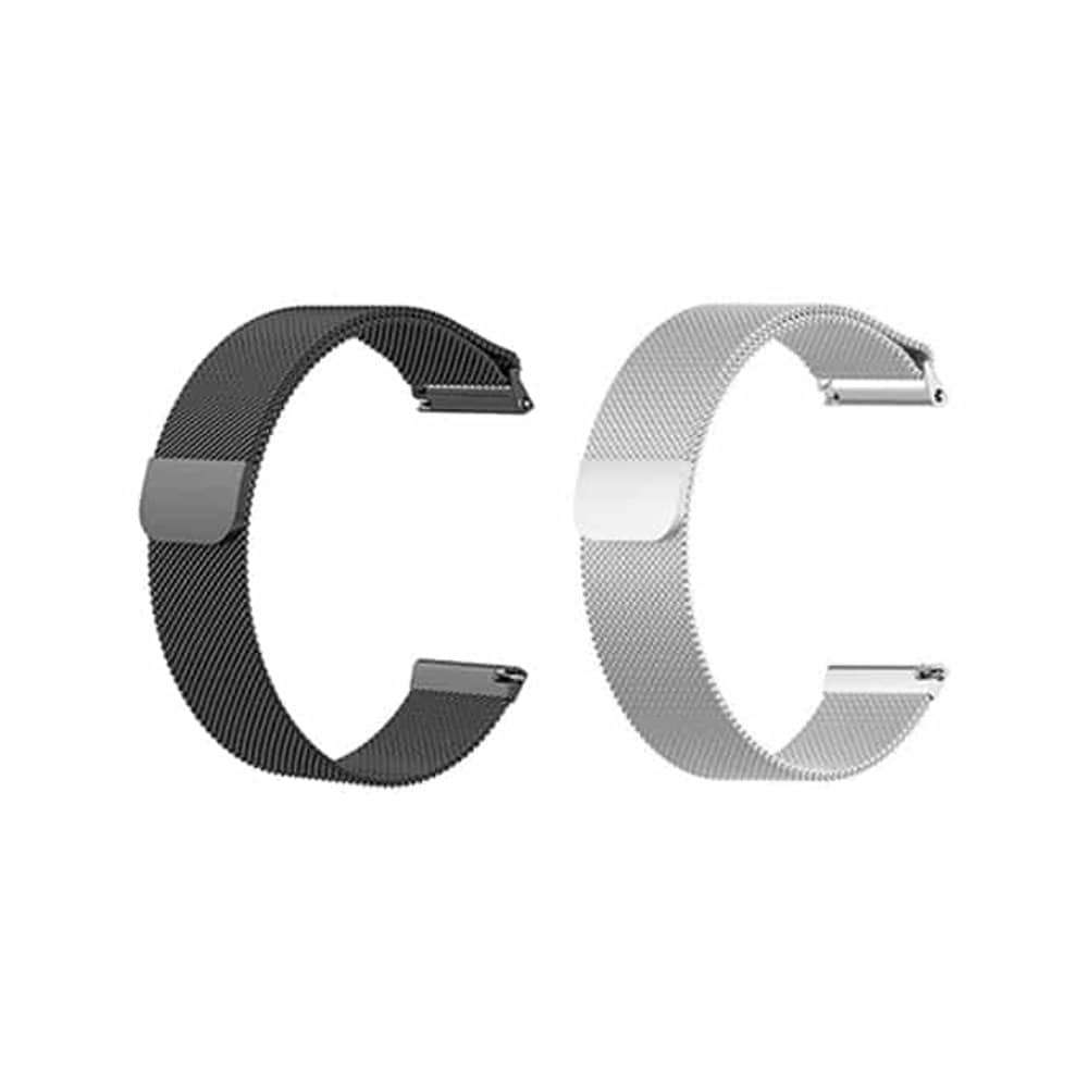 Killer Deals Stainless Steel Milanese Loop Strap for Fitbit Charge 2 M/L -Black