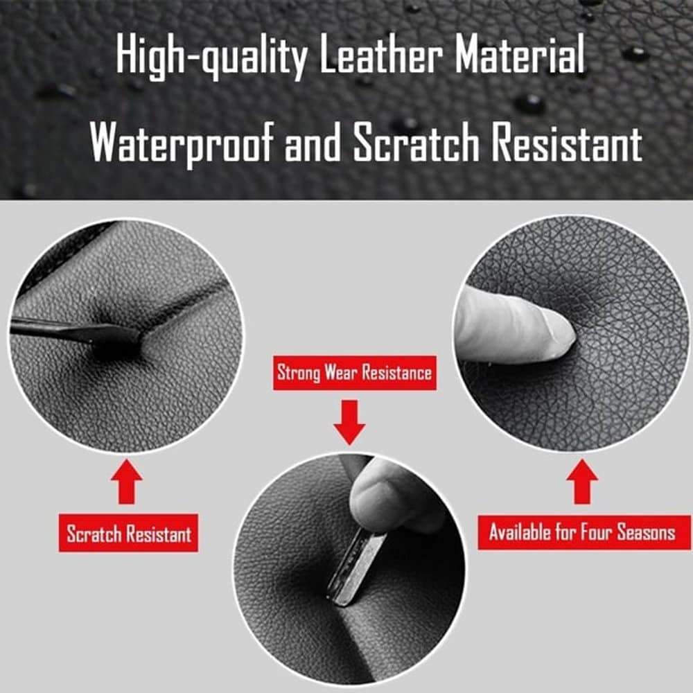 Leather Universal Car Seat Cushion Pad Protective Cover
