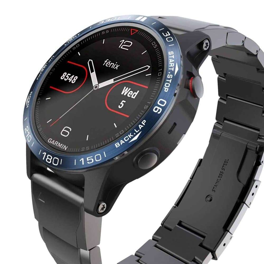 Stainless Steel Watch Bezel for Garmin Fenix 5S- Silver