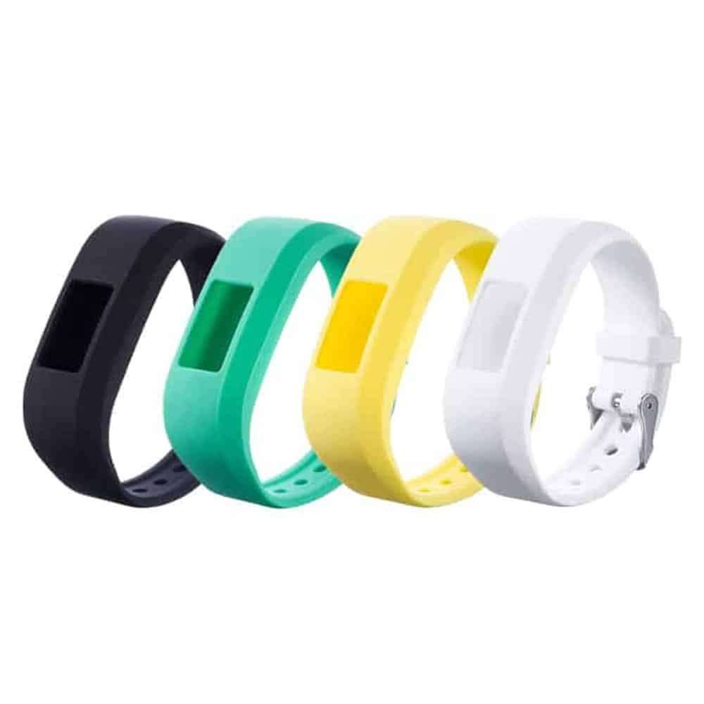 Silicone Strap for Garmin Vivofit 4 (S/M) - Black