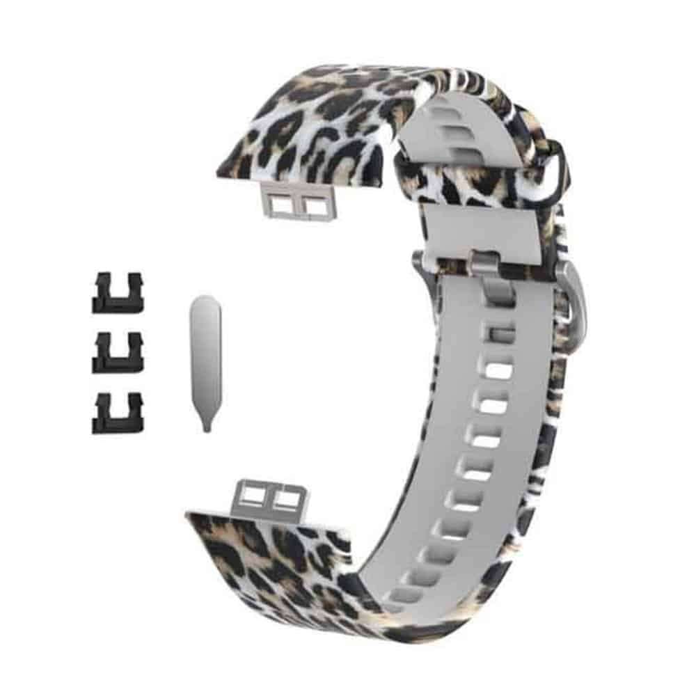 Silicone Band for Huawei Watch Fit - leopard