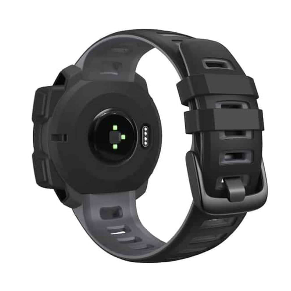 Killer Deals Silicone Strap For Garmin Instinct - White/Black