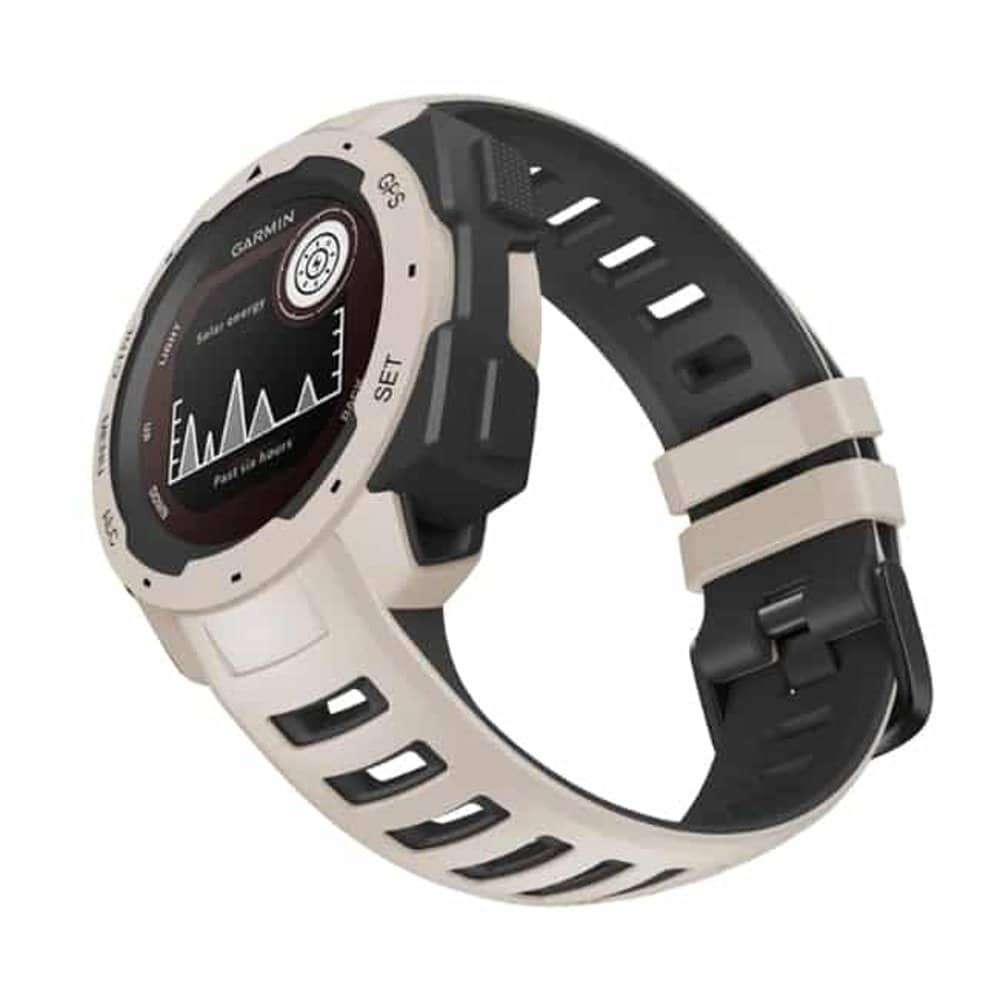 Killer Deals Silicone Strap For Garmin Instinct - White/Black