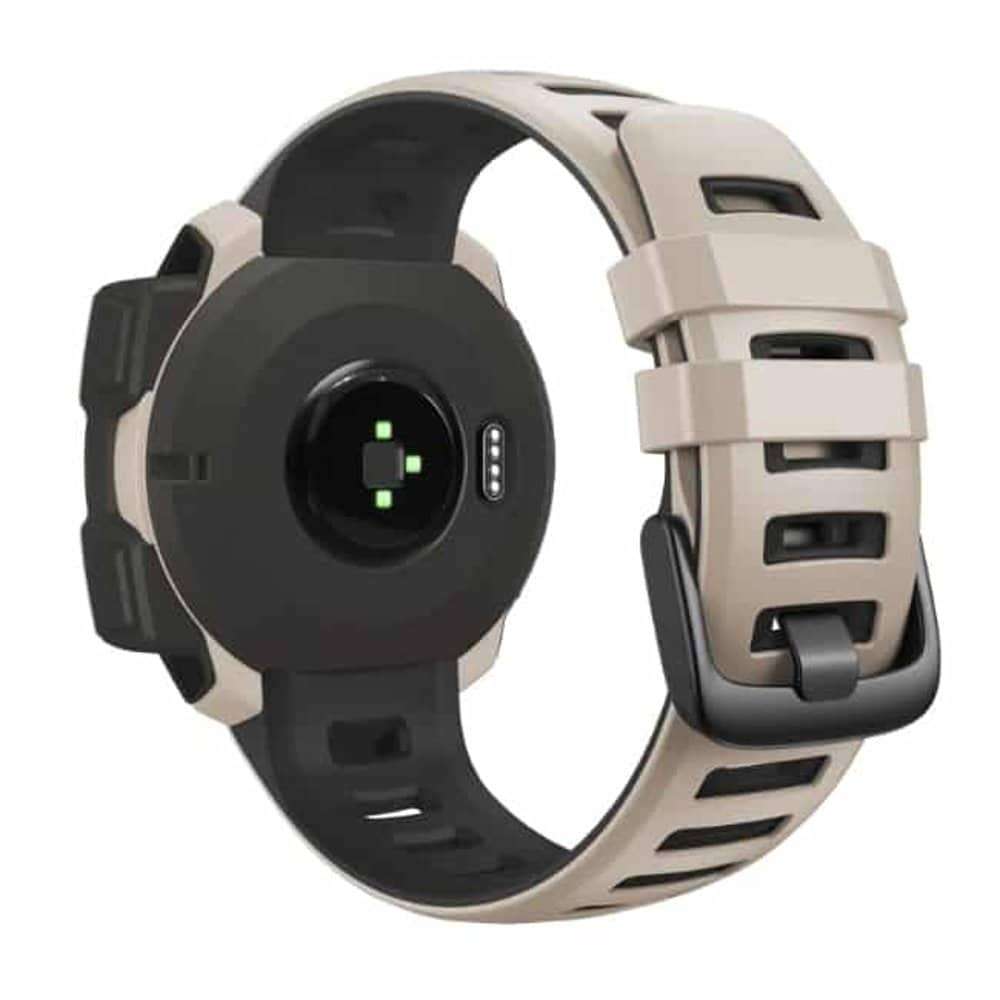 Killer Deals Silicone Strap For Garmin Instinct - White/Black