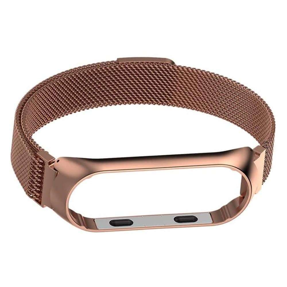Milanese Xiaomi Band 5/6 - Rose Gold