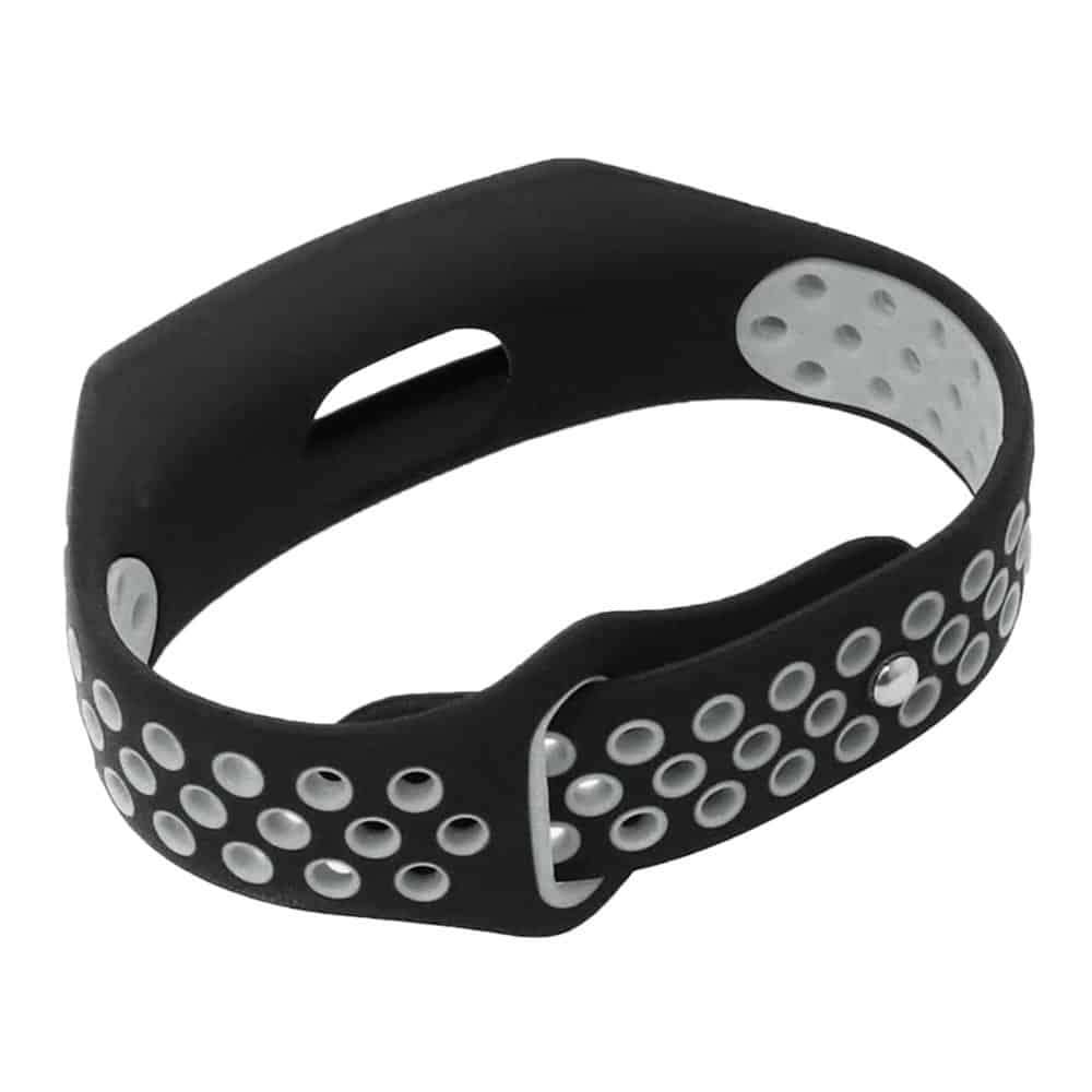 Silicone Band for Huawei Honor 4 - Black+Grey