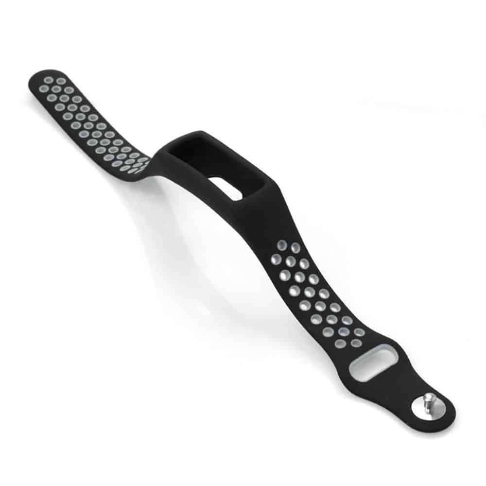 Silicone Band for Huawei Honor 4 - Black+Grey