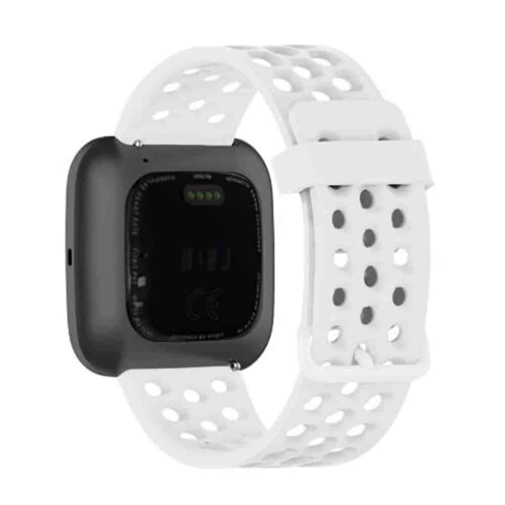 Fitbit Versa/Versa 2/Versa Lite silicone strap - White (M-L)