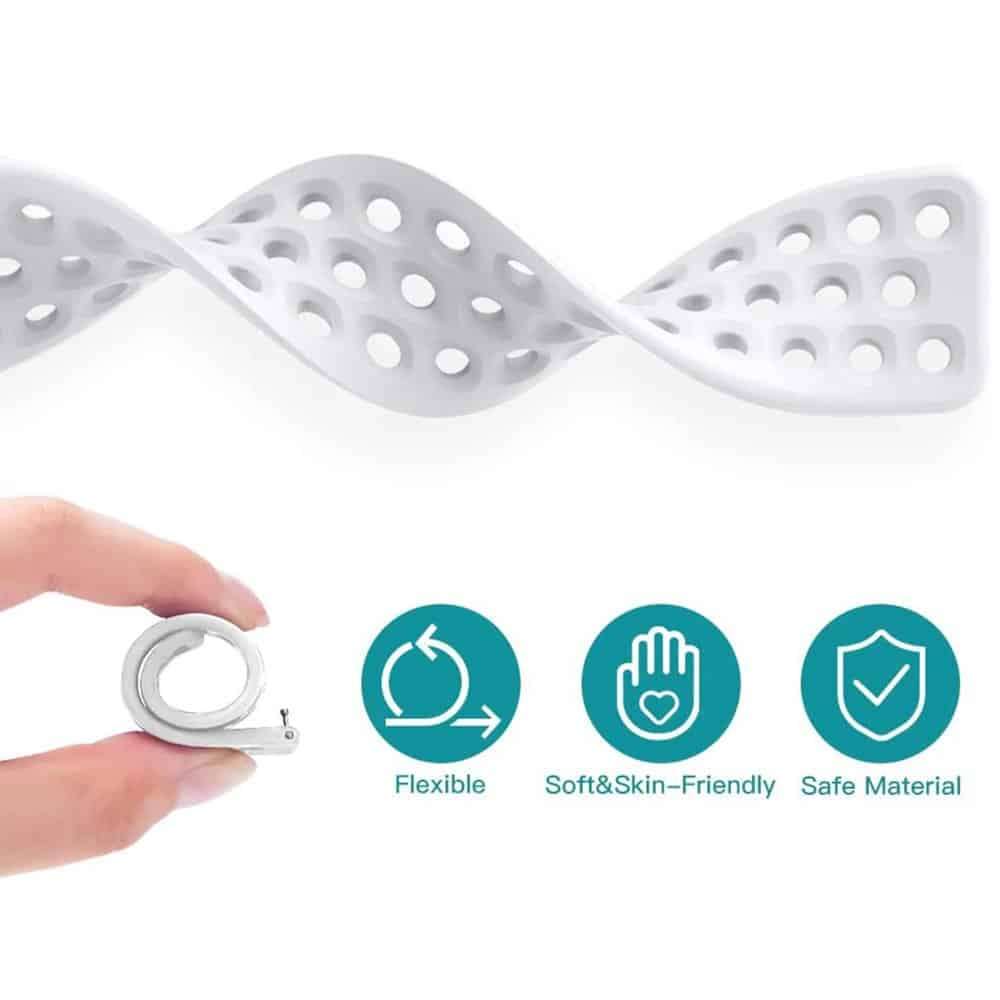 Fitbit Versa/Versa 2/Versa Lite silicone strap - White (M-L)